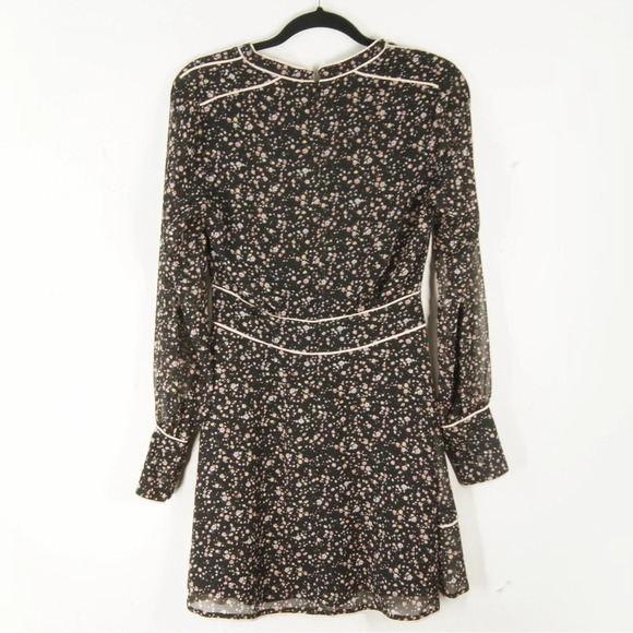 All Saints Black and White Floral Dress - Picture 5 of 5